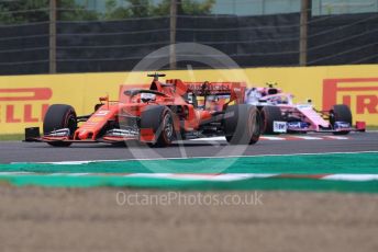 World © Octane Photographic Ltd. Formula 1 – Japanese GP - Practice 1. Scuderia Ferrari SF90 – Sebastian Vettel and SportPesa Racing Point RP19 – Lance Stroll. Suzuka Circuit, Suzuka, Japan. Friday 11th October 2019.