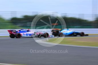 World © Octane Photographic Ltd. Formula 1 – Japanese GP - Practice 1. SportPesa Racing Point RP19 – Lance Stroll and ROKiT Williams Racing FW42 – Robert Kubica. Suzuka Circuit, Suzuka, Japan. Friday 11th October 2019.