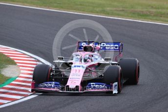 World © Octane Photographic Ltd. Formula 1 – Japanese GP - Practice 1. SportPesa Racing Point RP19 - Sergio Perez. Suzuka Circuit, Suzuka, Japan. Friday 11th October 2019.