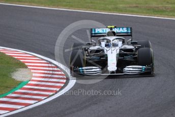 World © Octane Photographic Ltd. Formula 1 – Japanese GP - Practice 1. Mercedes AMG Petronas Motorsport AMG F1 W10 EQ Power+ - Valtteri Bottas. Suzuka Circuit, Suzuka, Japan. Friday 11th October 2019.