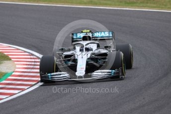World © Octane Photographic Ltd. Formula 1 – Japanese GP - Practice 1. Mercedes AMG Petronas Motorsport AMG F1 W10 EQ Power+ - Valtteri Bottas. Suzuka Circuit, Suzuka, Japan. Friday 11th October 2019.