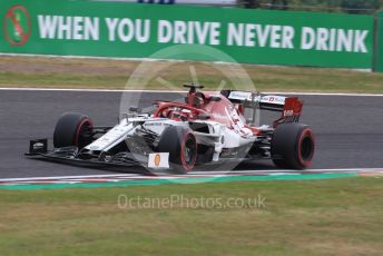 World © Octane Photographic Ltd. Formula 1 – Japanese GP - Practice 1. Alfa Romeo Racing C38 – Kimi Raikkonen. Suzuka Circuit, Suzuka, Japan. Friday 11th October 2019.