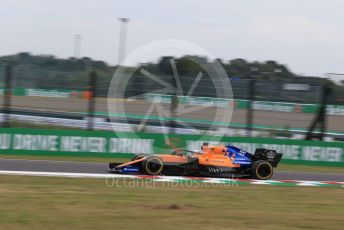 World © Octane Photographic Ltd. Formula 1 – Japanese GP - Practice 1. McLaren MCL34 – Carlos Sainz. Suzuka Circuit, Suzuka, Japan. Friday 11th October 2019.