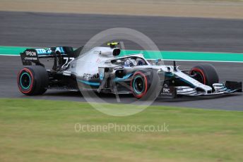 World © Octane Photographic Ltd. Formula 1 – Japanese GP - Practice 2. Mercedes AMG Petronas Motorsport AMG F1 W10 EQ Power+ - Valtteri Bottas. Suzuka Circuit, Suzuka, Japan. Friday 11th October 2019.