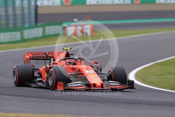 World © Octane Photographic Ltd. Formula 1 – Japanese GP - Practice 2. Scuderia Ferrari SF90 – Charles Leclerc. Suzuka Circuit, Suzuka, Japan. Friday 11th October 2019.