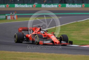 World © Octane Photographic Ltd. Formula 1 – Japanese GP - Practice 2. Scuderia Ferrari SF90 – Sebastian Vettel. Suzuka Circuit, Suzuka, Japan. Friday 11th October 2019.
