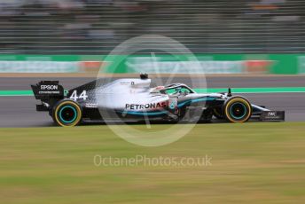 World © Octane Photographic Ltd. Formula 1 – Japanese GP - Practice 2. Mercedes AMG Petronas Motorsport AMG F1 W10 EQ Power+ - Lewis Hamilton. Suzuka Circuit, Suzuka, Japan. Friday 11th October 2019.