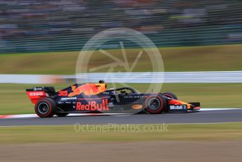 World © Octane Photographic Ltd. Formula 1 – Japanese GP - Practice 2. Aston Martin Red Bull Racing RB15 – Max Verstappen. Suzuka Circuit, Suzuka, Japan. Friday 11th October 2019.