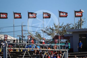 World © Octane Photographic Ltd. Formula 1 – Japanese GP - Qualifying. Strong wings blowing the circuit flags. Suzuka Circuit, Suzuka, Japan. Sunday 13th October 2019.