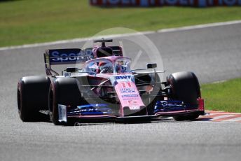 World © Octane Photographic Ltd. Formula 1 – Japanese GP - Qualifying. SportPesa Racing Point RP19 - Sergio Perez. Suzuka Circuit, Suzuka, Japan. Sunday 13th October 2019.