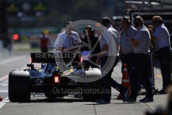 World © Octane Photographic Ltd. Formula 1 – Japanese GP - Qualifying. Renault Sport F1 Team RS19 – Daniel Ricciardo at the FIA weigh bridge. Suzuka Circuit, Suzuka, Japan. Sunday 13th October 2019.