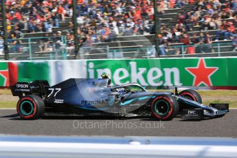 World © Octane Photographic Ltd. Formula 1 – Japanese GP - Qualifying. Mercedes AMG Petronas Motorsport AMG F1 W10 EQ Power+ - Valtteri Bottas. Suzuka Circuit, Suzuka, Japan. Sunday 13th October 2019.