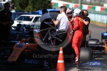World © Octane Photographic Ltd. Formula 1 – Japanese GP - Qualifying. Scuderia Ferrari SF90 – Sebastian Vettel and Charles Leclerc. Suzuka Circuit, Suzuka, Japan. Sunday 13th October 2019.