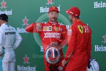World © Octane Photographic Ltd. Formula 1 – Japanese GP - Qualifying. Scuderia Ferrari SF90 – Sebastian Vettel and Charles Leclerc. Suzuka Circuit, Suzuka, Japan. Sunday 13th October 2019.