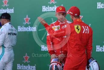 World © Octane Photographic Ltd. Formula 1 – Japanese GP - Qualifying. Scuderia Ferrari SF90 – Sebastian Vettel and Charles Leclerc. Suzuka Circuit, Suzuka, Japan. Sunday 13th October 2019.