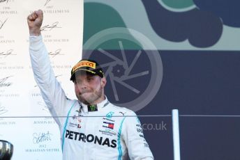 World © Octane Photographic Ltd. Formula 1 – Japanese GP - Podium. Mercedes AMG Petronas Motorsport AMG F1 W10 EQ Power+ - Valtteri Bottas. Suzuka Circuit, Suzuka, Japan. Sunday 13th October 2019.