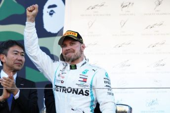 World © Octane Photographic Ltd. Formula 1 – Japanese GP - Podium. Mercedes AMG Petronas Motorsport AMG F1 W10 EQ Power+ - Valtteri Bottas. Suzuka Circuit, Suzuka, Japan. Sunday 13th October 2019.