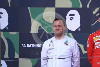 World © Octane Photographic Ltd. Formula 1 – Japanese GP - Podium. Mercedes AMG Petronas Motorsport AMG F1 W10 EQ Power+ Chief Aerodynamicist. Suzuka Circuit, Suzuka, Japan. Sunday 13th October 2019.