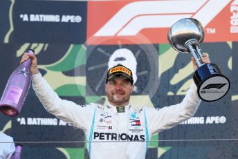 World © Octane Photographic Ltd. Formula 1 – Japanese GP - Podium. Mercedes AMG Petronas Motorsport AMG F1 W10 EQ Power+ - Valtteri Bottas. Suzuka Circuit, Suzuka, Japan. Sunday 13th October 2019.