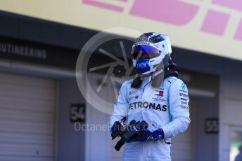 World © Octane Photographic Ltd. Formula 1 – Japanese GP - Parc Ferme. Mercedes AMG Petronas Motorsport AMG F1 W10 EQ Power+ - Valtteri Bottas. Suzuka Circuit, Suzuka, Japan. Sunday 13th October 2019.