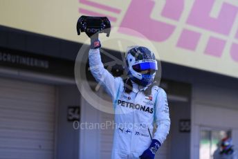 World © Octane Photographic Ltd. Formula 1 – Japanese GP - Parc Ferme. Mercedes AMG Petronas Motorsport AMG F1 W10 EQ Power+ - Valtteri Bottas. Suzuka Circuit, Suzuka, Japan. Sunday 13th October 2019.