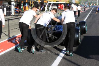 World © Octane Photographic Ltd. Formula 1 – Japanese GP - Setup and rebuild. Mercedes AMG Petronas Motorsport AMG F1 W10 EQ Power+ - Valtteri Bottas. Suzuka Circuit, Suzuka, Japan. Sunday 13th October 2019.
