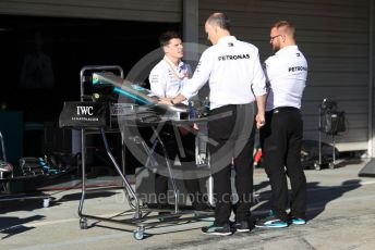 World © Octane Photographic Ltd. Formula 1 – Japanese GP - Setup and rebuild. Mercedes AMG Petronas Motorsport AMG F1 W10 EQ Power+. Suzuka Circuit, Suzuka, Japan. Sunday 13th October 2019.