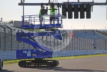 World © Octane Photographic Ltd. Formula 1 – Japanese GP - Setup and rebuild. Start light gantry re-assembly. Suzuka Circuit, Suzuka, Japan. Sunday 13th October 2019.