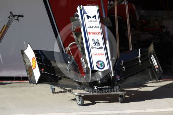 World © Octane Photographic Ltd. Formula 1 – Japanese GP - Setup and rebuild. Alfa Romeo Racing C38i. Suzuka Circuit, Suzuka, Japan. Sunday 13th October 2019.