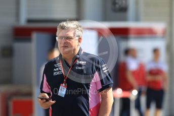 World © Octane Photographic Ltd. Formula 1 - Singapore GP - Paddock. Otmar Szafnauer - Team Principal of SportPesa Racing Point. Suzuka Circuit, Suzuka, Japan. Sunday 13th October 2019.
