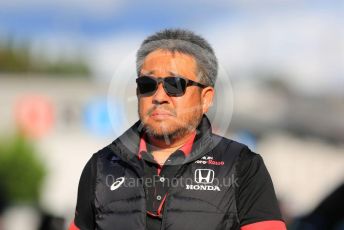 World © Octane Photographic Ltd. Formula 1 - Singapore GP - Paddock. Masashi Yamamoto - General Manager of Honda’s motorsport division. Suzuka Circuit, Suzuka, Japan. Sunday 13th October 2019.