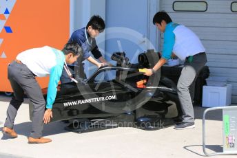 World © Octane Photographic Ltd. Formula 1 – Japanese GP - Paddock. FIA Institute show chassis. Suzuka Circuit, Suzuka, Japan. Sunday 13th October 2019.