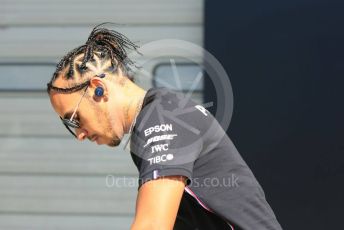 World © Octane Photographic Ltd. Formula 1 – Japanese GP - Paddock. Mercedes AMG Petronas Motorsport AMG F1 W10 EQ Power+ - Lewis Hamilton. Suzuka Circuit, Suzuka, Japan. Sunday 13th October 2019.