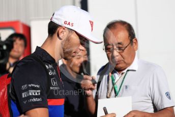 World © Octane Photographic Ltd. Formula 1 – Japanese GP - Paddock. Scuderia Toro Rosso - Pierre Gasly. Suzuka Circuit, Suzuka, Japan. Sunday 13th October 2019.