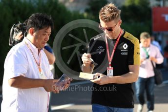 World © Octane Photographic Ltd. Formula 1 – Japanese GP - Paddock. Renault Sport F1 Team RS19 – Nico Hulkenberg. Suzuka Circuit, Suzuka, Japan. Sunday 13th October 2019.