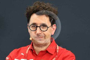 World © Octane Photographic Ltd. Formula 1 - Hungarian GP – Friday FIA Team Press Conference. Mattia Binotto – Team Principal of Scuderia Ferrari. Suzuka Circuit, Suzuka, Japan. Friday 11th October 2019.