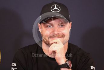 World © Octane Photographic Ltd. Formula 1 – Monaco GP. FIA Drivers Press Conference. Mercedes AMG Petronas Motorsport AMG F1 W10 EQ Power+ - Valtteri Bottas. Monte-Carlo, Monaco. Wednesday 22nd May 2019.