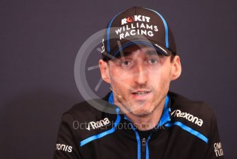 World © Octane Photographic Ltd. Formula 1 – Monaco GP. FIA Drivers Press Conference. ROKiT Williams Racing FW42 – Robert Kubica. Monte-Carlo, Monaco. Wednesday 22nd May 2019.