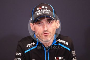 World © Octane Photographic Ltd. Formula 1 – Monaco GP. FIA Drivers Press Conference. ROKiT Williams Racing FW42 – Robert Kubica. Monte-Carlo, Monaco. Wednesday 22nd May 2019.