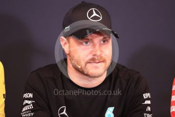 World © Octane Photographic Ltd. Formula 1 – Monaco GP. FIA Drivers Press Conference. Mercedes AMG Petronas Motorsport AMG F1 W10 EQ Power+ - Valtteri Bottas. Monte-Carlo, Monaco. Wednesday 22nd May 2019.