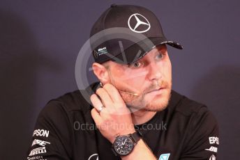 World © Octane Photographic Ltd. Formula 1 – Monaco GP. FIA Drivers Press Conference. Mercedes AMG Petronas Motorsport AMG F1 W10 EQ Power+ - Valtteri Bottas. Monte-Carlo, Monaco. Wednesday 22nd May 2019.