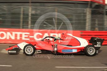 World © Octane Photographic Ltd. Formula Renault Eurocup – Monaco GP - Practice. Arden - Patrik Pasma. Monte-Carlo, Monaco. Thursday 23rd May 2019.