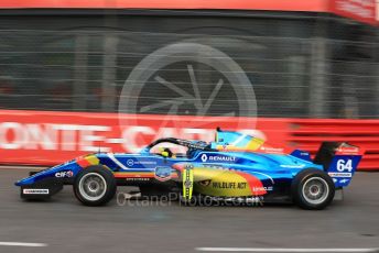 World © Octane Photographic Ltd. Formula Renault Eurocup – Monaco GP - Practice. FA Racing by Drivex - Callan O’Keefe. Monte-Carlo, Monaco. Thursday 23rd May 2019.