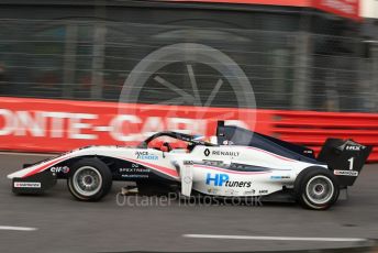 World © Octane Photographic Ltd. Formula Renault Eurocup – Monaco GP - Practice. R-ace GP - Oscar Piastri. Monte-Carlo, Monaco. Thursday 23rd May 2019