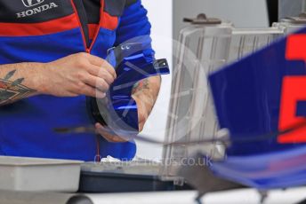 World © Octane Photographic Ltd. Formula 1 – Monaco GP. Setup. Scuderia Toro Rosso STR14. Monte-Carlo, Monaco. Wednesday 22nd May 2019.