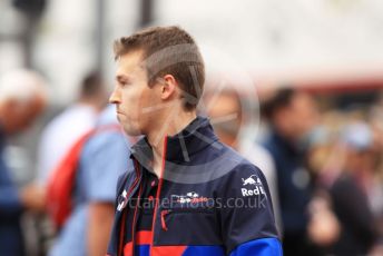 World © Octane Photographic Ltd. Formula 1 – Monaco GP. Track Walk. Scuderia Toro Rosso STR14 – Daniil Kvyat. Monte-Carlo, Monaco. Wednesday 22nd May 2019.