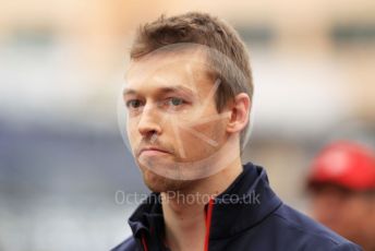 World © Octane Photographic Ltd. Formula 1 – Monaco GP. Track Walk. Scuderia Toro Rosso STR14 – Daniil Kvyat. Monte-Carlo, Monaco. Wednesday 22nd May 2019.