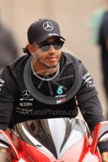 World © Octane Photographic Ltd. Formula 1 – Monaco GP. Paddock. Mercedes AMG Petronas Motorsport AMG F1 W10 EQ Power+ - Lewis Hamilton. Monte-Carlo, Monaco. Wednesday 22nd May 2019.