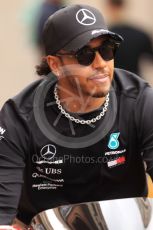 World © Octane Photographic Ltd. Formula 1 – Monaco GP. Paddock. Mercedes AMG Petronas Motorsport AMG F1 W10 EQ Power+ - Lewis Hamilton. Monte-Carlo, Monaco. Wednesday 22nd May 2019.