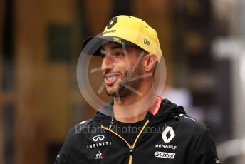 World © Octane Photographic Ltd. Formula 1 – Monaco GP. Paddock. Renault Sport F1 Team RS19 – Daniel Ricciardo. Monte-Carlo, Monaco. Wednesday 22nd May 2019.